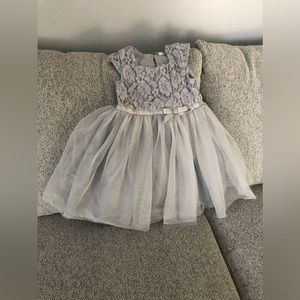 Cherokee silver dress size 5T